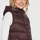 Parka Corta Mujer Café Familyshop - Miniatura 3