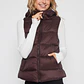 Parka Corta Mujer Café Familyshop - Miniatura 1