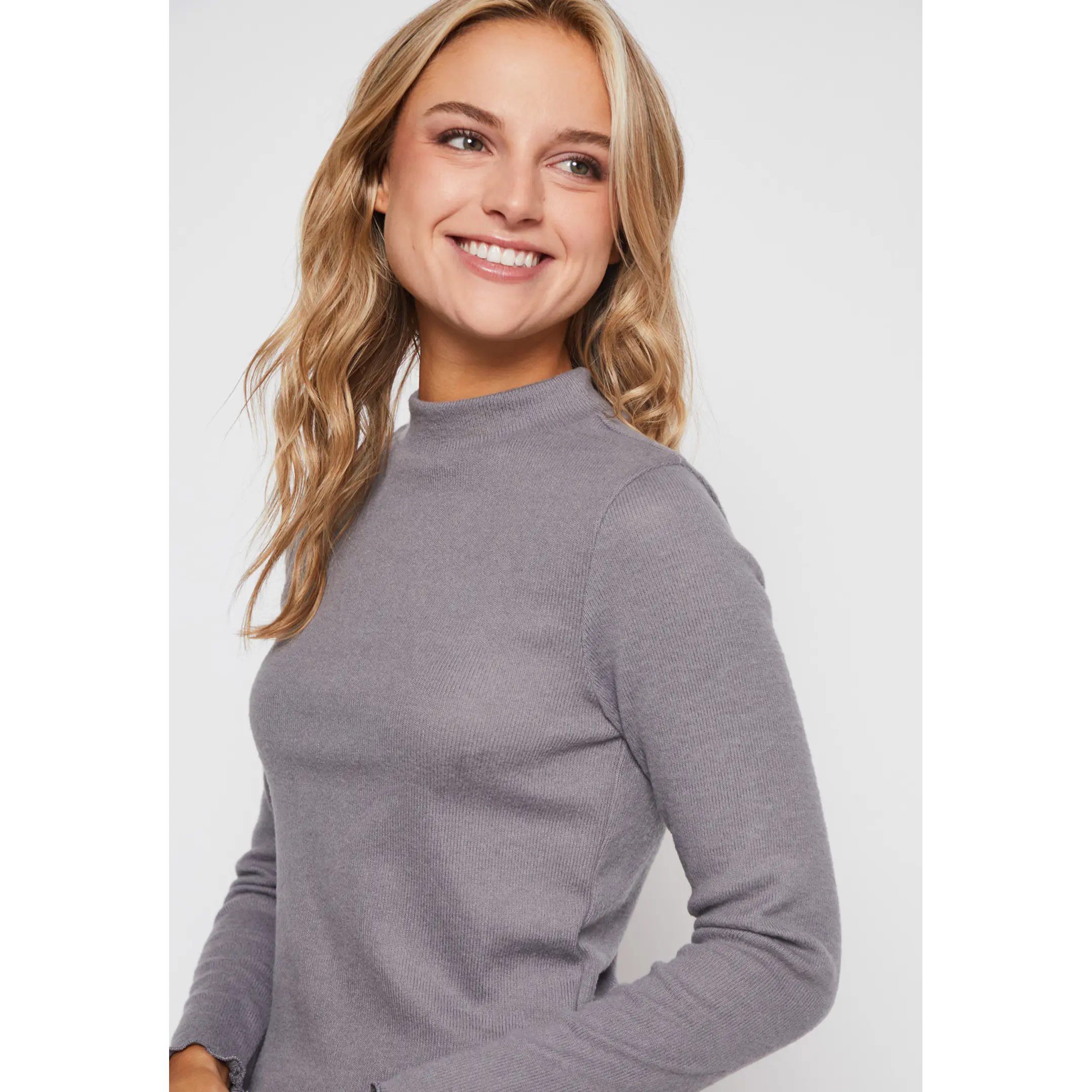 Sweater Soft Mujer Gris Familyshop 3