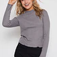 Sweater Soft Mujer Gris Familyshop - Miniatura 1