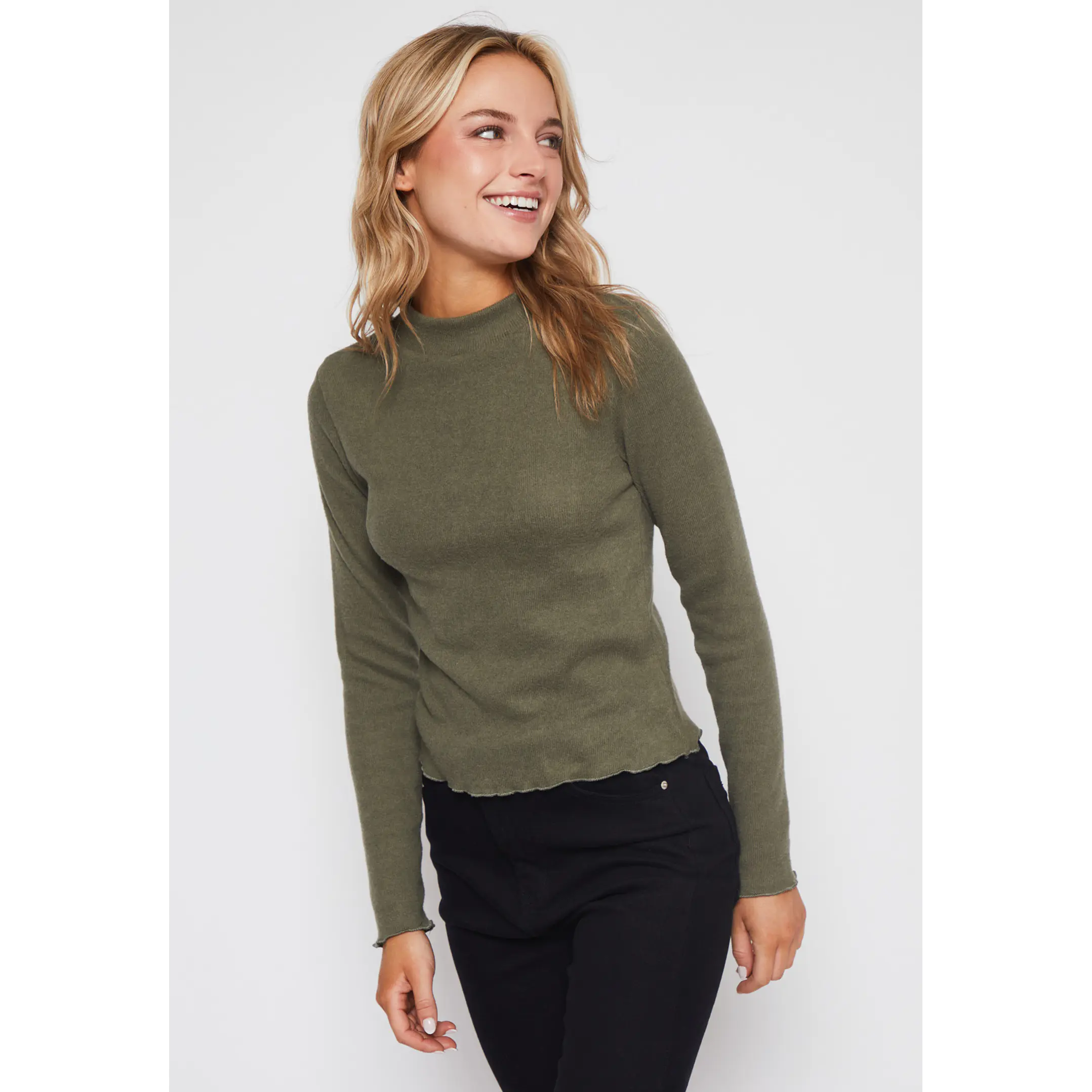 Sweater Soft Mujer Verde Familyshop 1