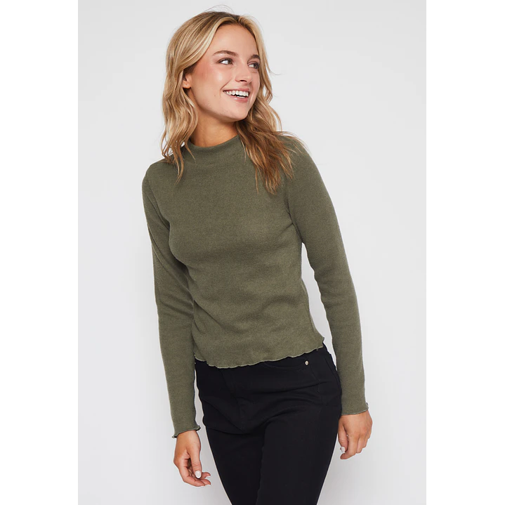 Sweater Soft Mujer Verde Familyshop 1