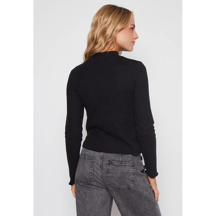 Sweater Soft Mujer Negro Familyshop 2