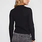 Sweater Soft Mujer Negro Familyshop - Miniatura 2