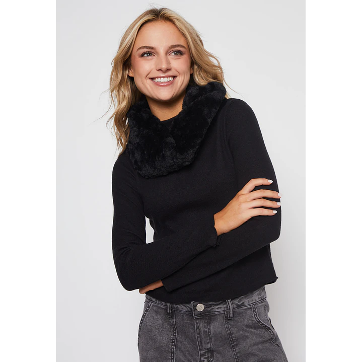 Sweater Soft Mujer Negro Familyshop 4