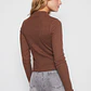Sweater Soft Mujer Café Familyshop - Miniatura 2