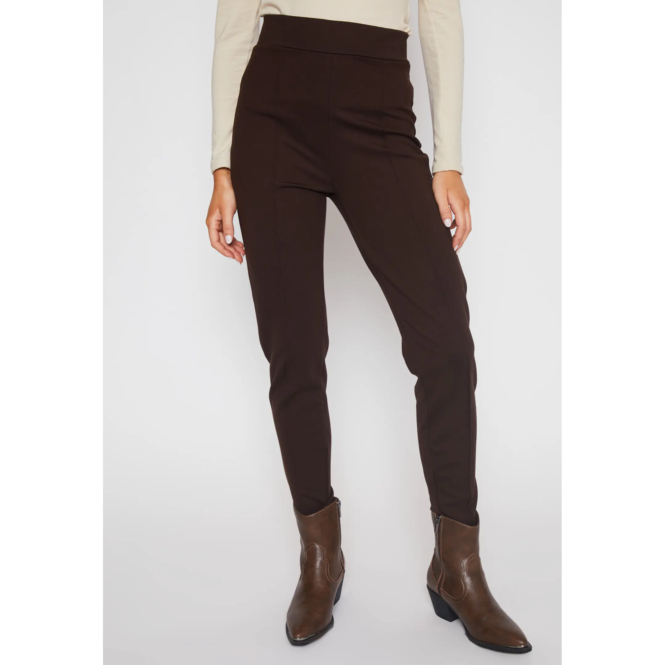 Calza Chic Mujer Café Familyshop 1