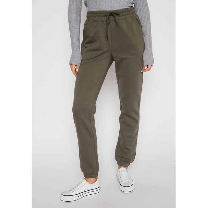 Pantalón Buzo Basic Mujer Verde Familyshop 1