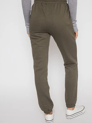 Pantalón Buzo Basic Mujer Verde Familyshop