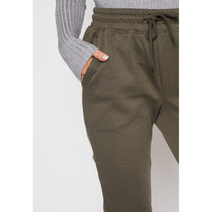 Pantalón Buzo Basic Mujer Verde Familyshop 3