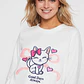 Pijama Polar Mujer Blanco Familyshop - Miniatura 3