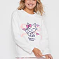 Pijama Polar Mujer Blanco Familyshop - Miniatura 4