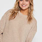 Pijama Waffle Mujer Beige Familyshop - Miniatura 4
