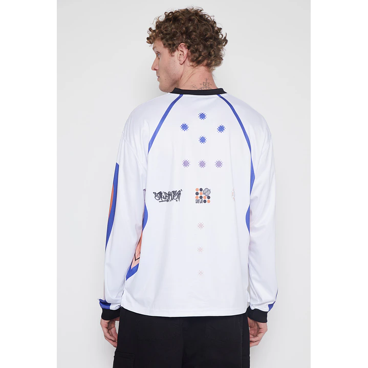 Polera Sport Hombre Blanco Familyshop 2