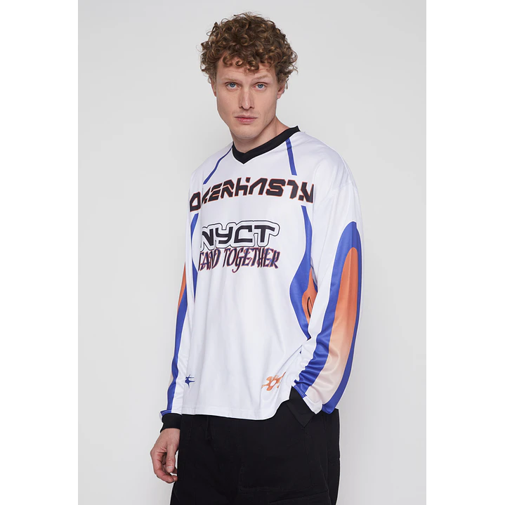 Polera Sport Hombre Blanco Familyshop 1