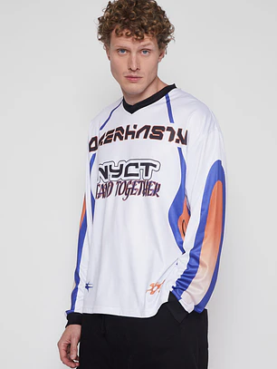 Polera Sport Hombre Blanco Familyshop