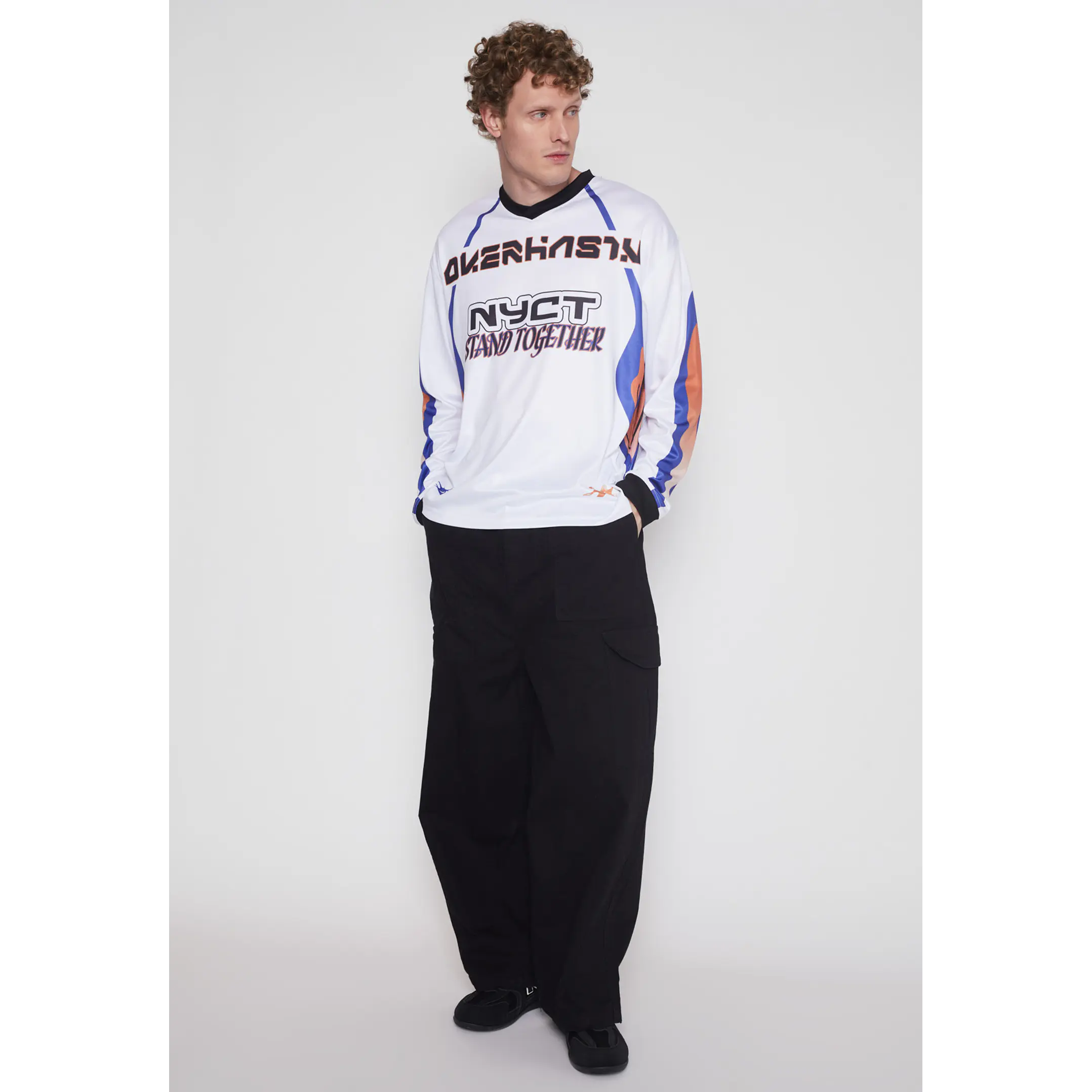 Polera Sport Hombre Blanco Familyshop 4