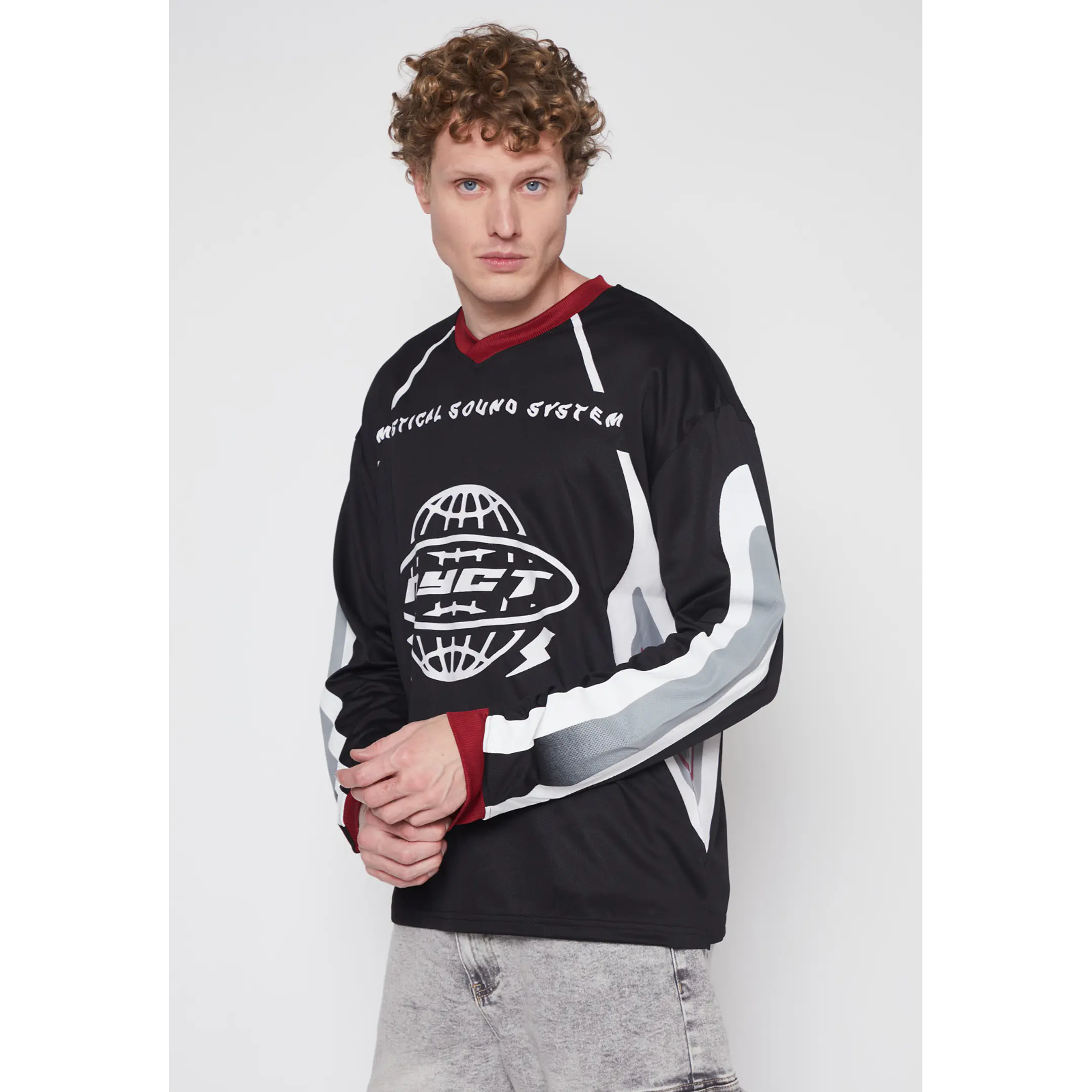 Polera Sport Hombre Negro Familyshop 1