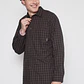 Camisa Escocesa Hombre Gris Familyshop - Miniatura 1