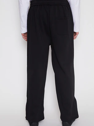 Pantalón Buzo Moda Cierre Hombre Negro Familyshop