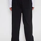 Pantalón Buzo Moda Cierre Hombre Negro Familyshop - Miniatura 2