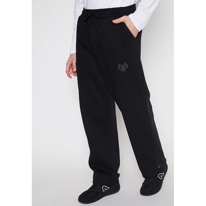 Pantalón Buzo Regular Hombre Negro Familyshop 1