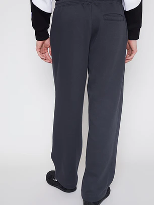 Pantalón Buzo Basic Baggy Hombre Gris Familyshop