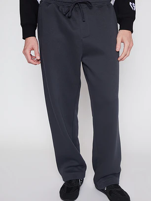 Pantalón Buzo Basic Baggy Hombre Gris Familyshop