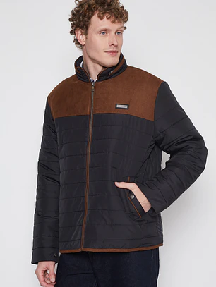 Parka Entretela Hombre Gris Familyshop