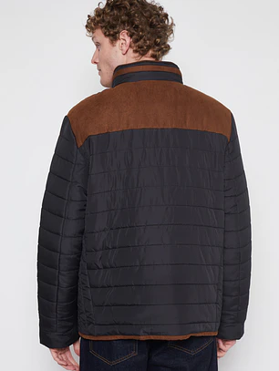 Parka Entretela Hombre Gris Familyshop