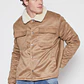 Chaqueta Shearling Hombre Beige Familyshop - Miniatura 1