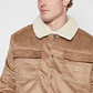 Chaqueta Shearling Hombre Beige Familyshop - Miniatura 3