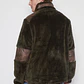 Chaqueta Peluda Hombre Verde Familyshop - Miniatura 3