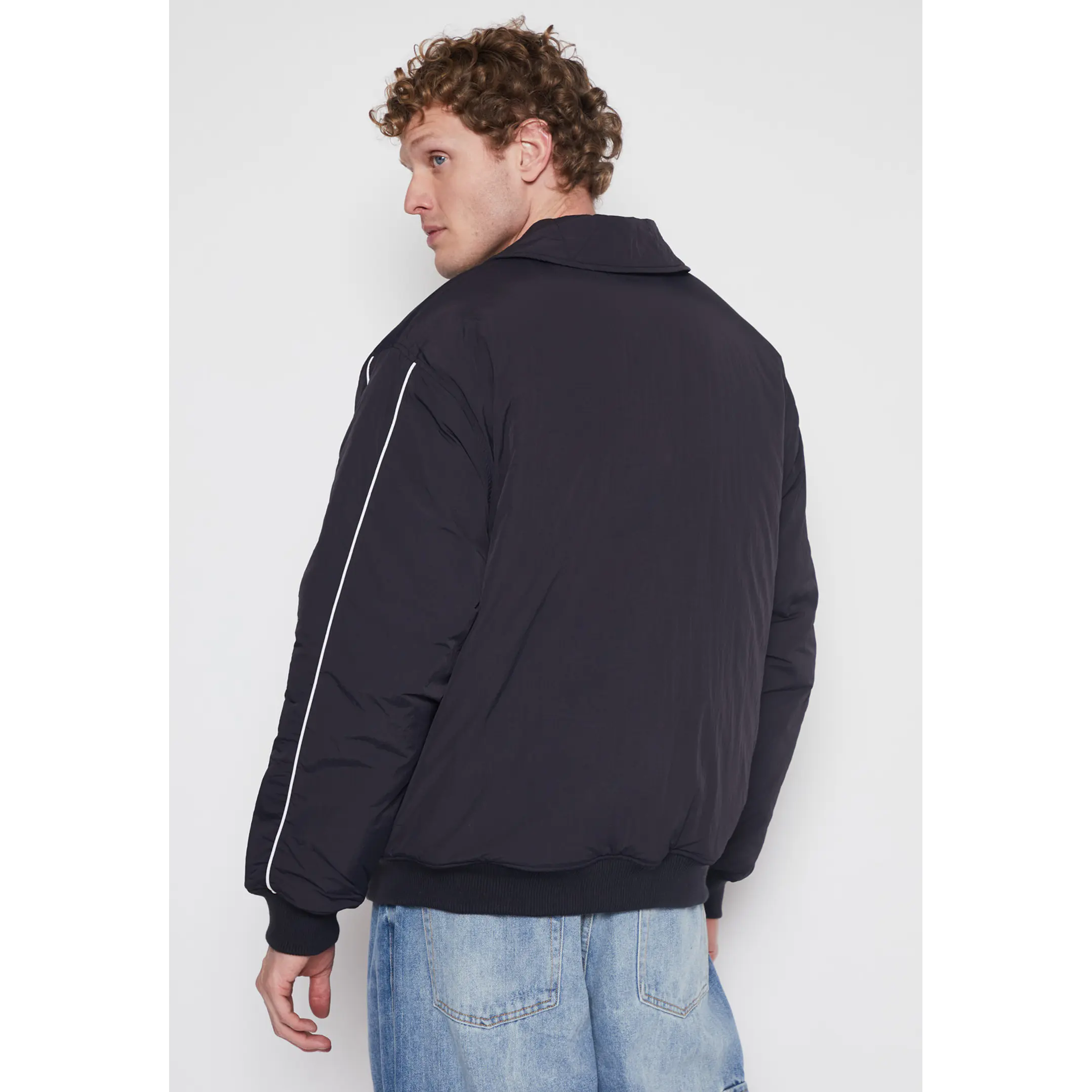 Chaqueta Acolchada Hombre Negro Familyshop 2