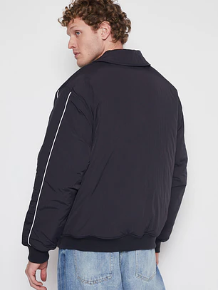 Chaqueta Acolchada Hombre Negro Familyshop