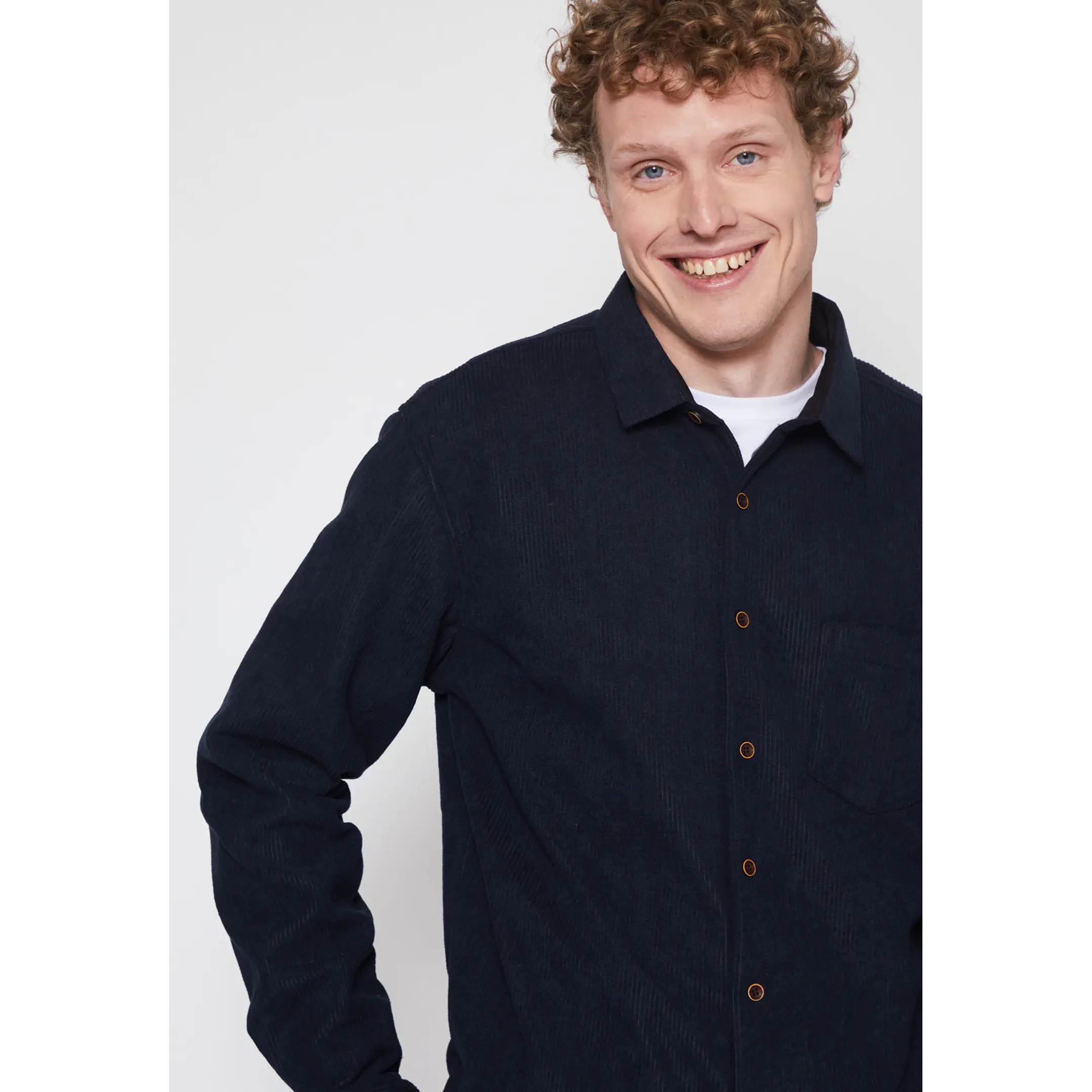 Camisa Cotele Hombre Azul Familyshop 3