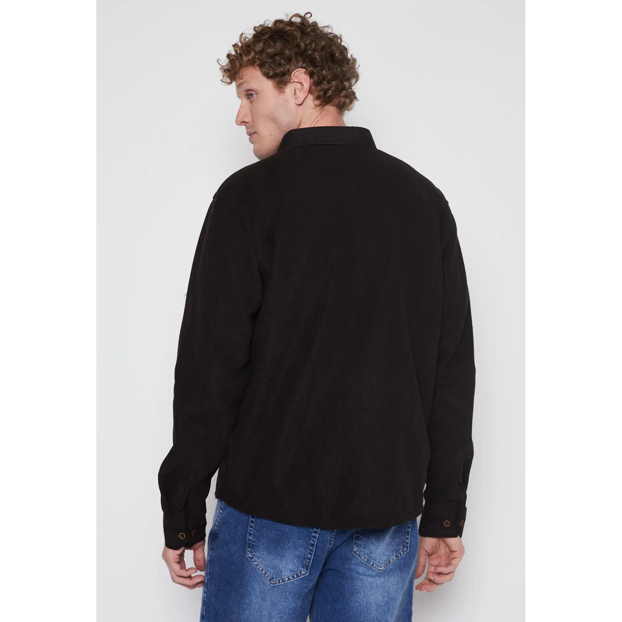 Camisa Cotele Hombre Café Familyshop 2