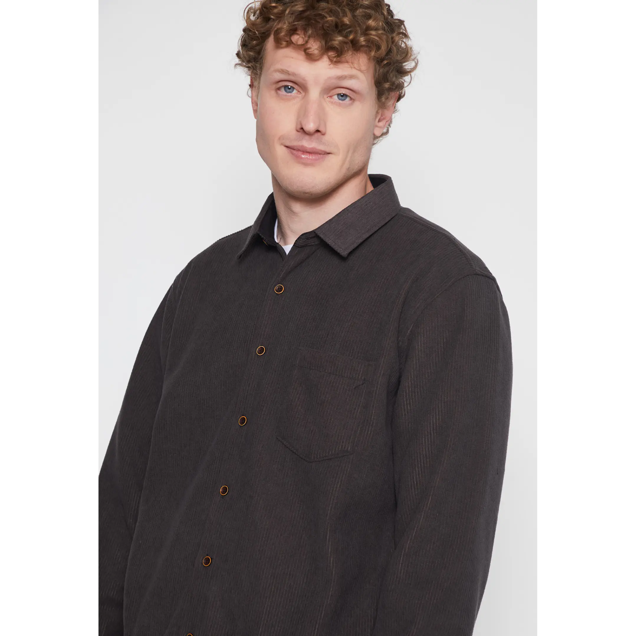 Camisa Cotele Hombre Gris Familyshop 3