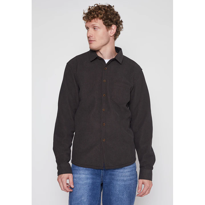 Camisa Cotele Hombre Gris Familyshop 1