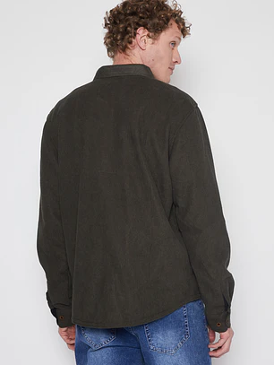 Camisa Cotele Hombre Verde Familyshop