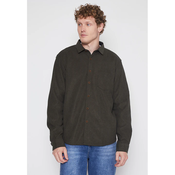Camisa Cotele Hombre Verde Familyshop 1