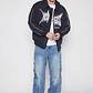 Jeans Cargo Corte Hombre Azul Familyshop - Miniatura 2