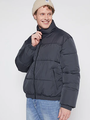 Parka Bicolor Hombre Gris Familyshop
