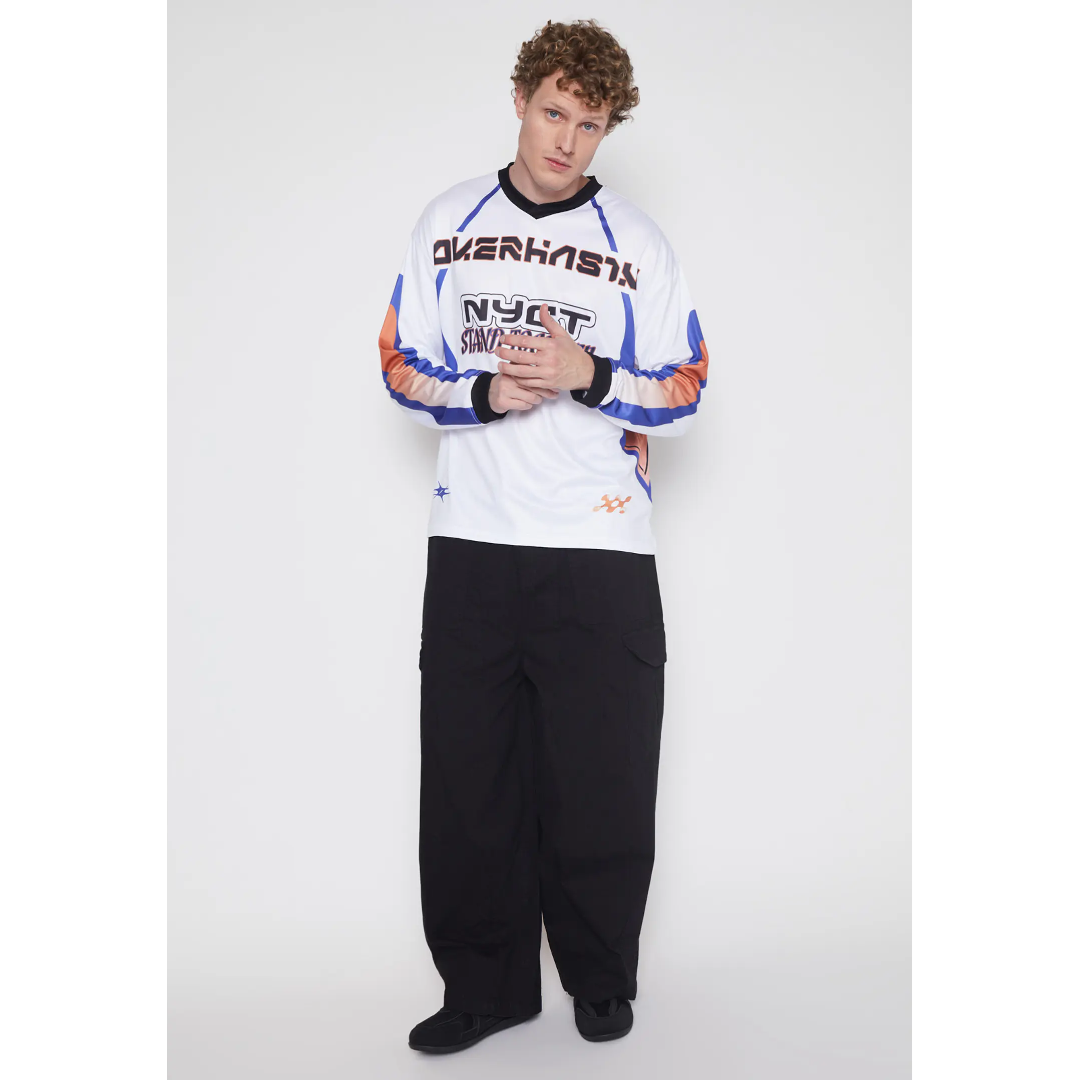 Pantalón Baggy Mega Hombre Negro Familyshop 4