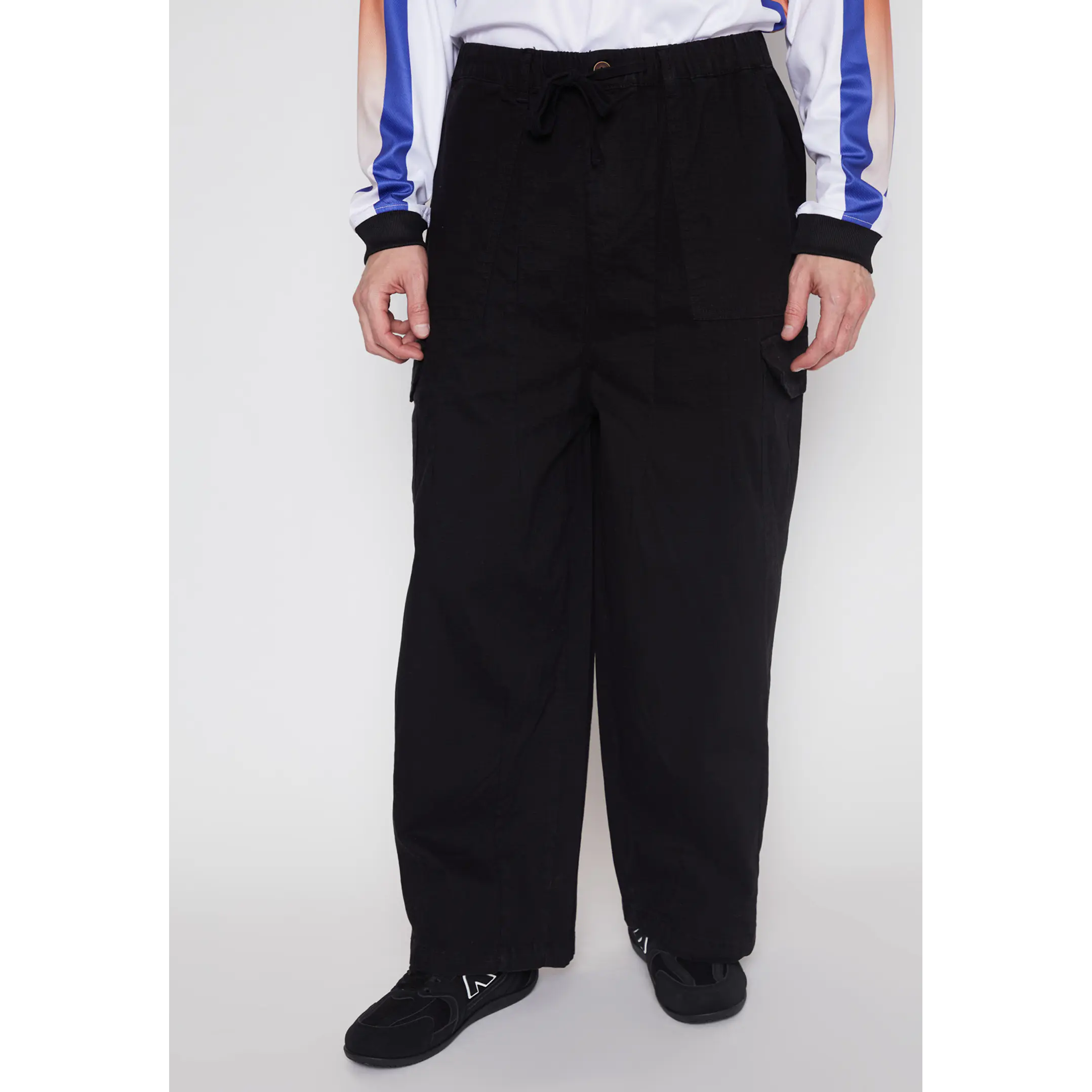 Pantalón Baggy Mega Hombre Negro Familyshop 1