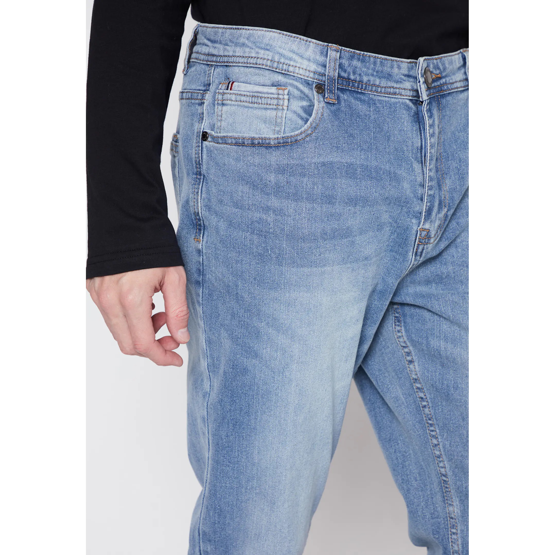 Jeans Regular Hombre Azul Familyshop 4