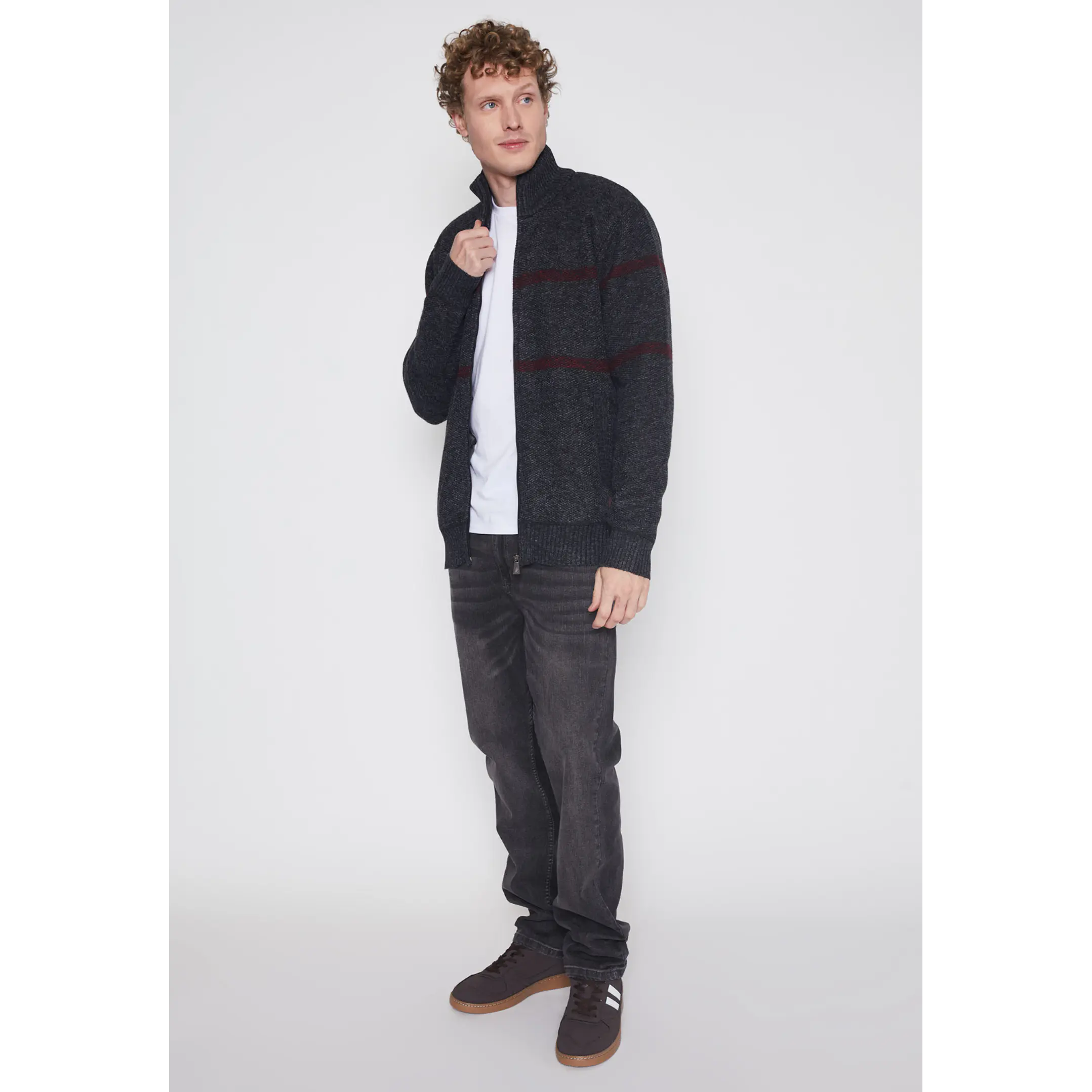 Chaleco Bloques Hombre Gris Familyshop 4