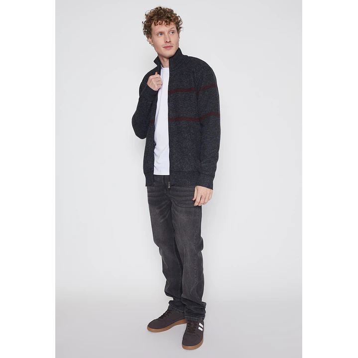 Chaleco Bloques Hombre Gris Familyshop 4