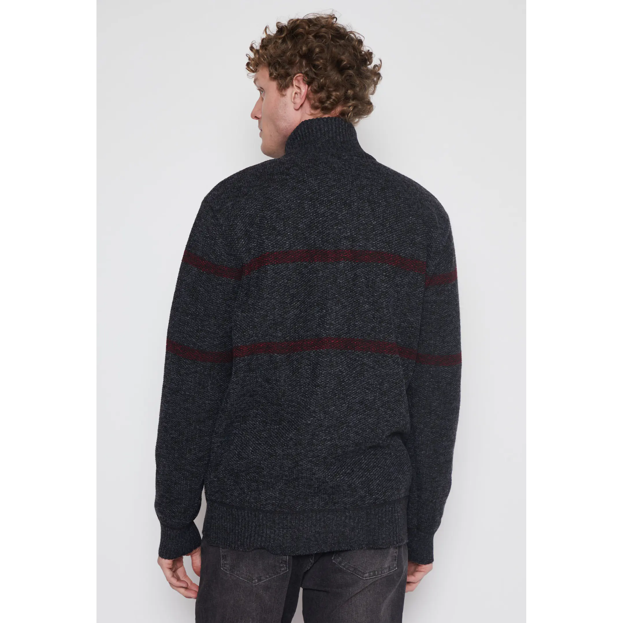 Chaleco Bloques Hombre Gris Familyshop 2