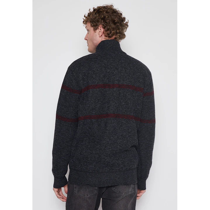 Chaleco Bloques Hombre Gris Familyshop 2